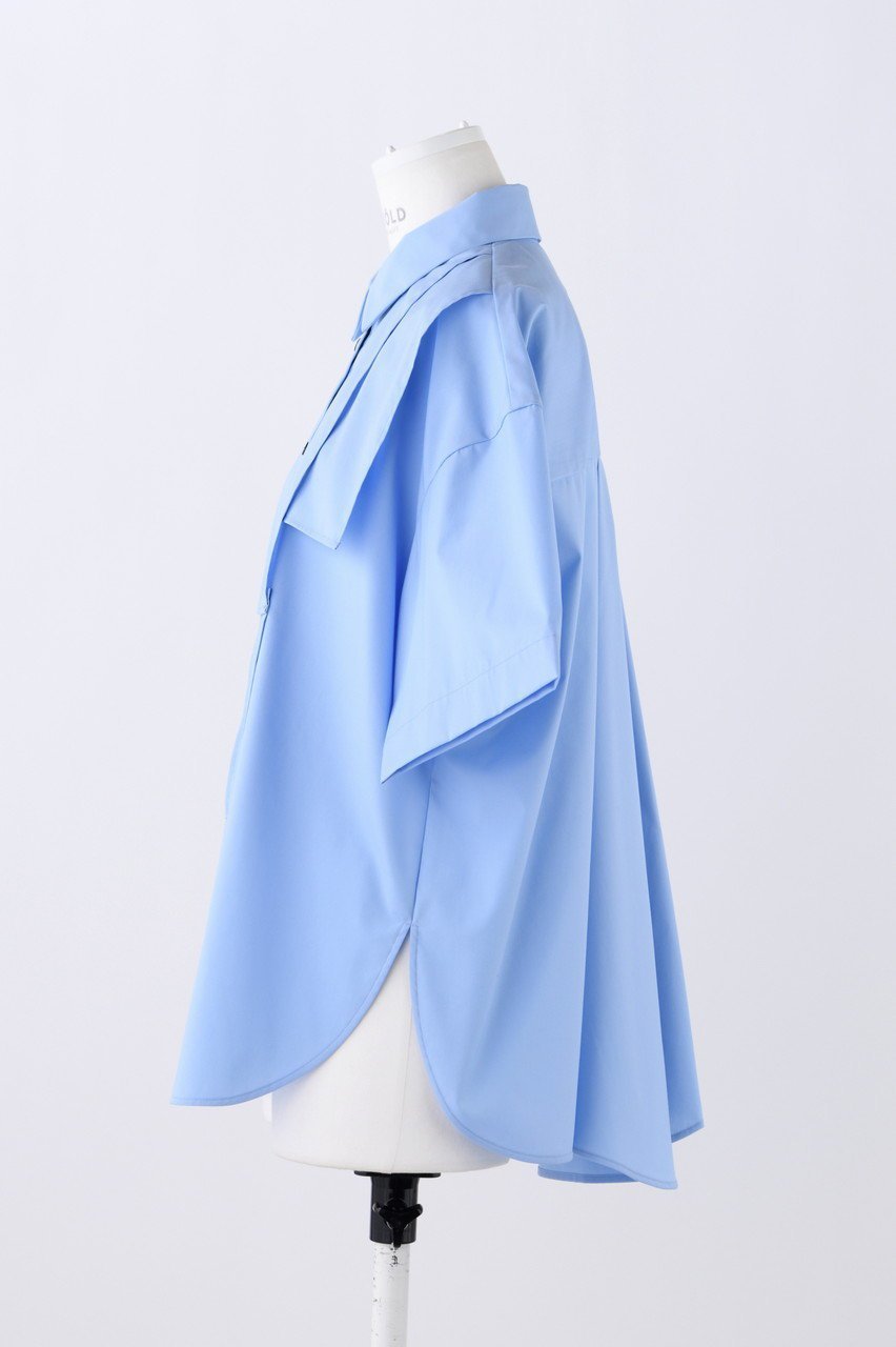 【エンフォルド/ENFOLD】のC/PEブロード スクエアSH/シャツ 人気、トレンドファッション・服の通販 founy(ファニー) ファッション Fashion レディースファッション Fashion for Women トップス・カットソー Cut & Sew Tops シャツ・ブラウス・オフィスカジュアル Elegant Blouses & Button-Ups ショート Short, Short Length スクエア Square, Square Shape スリーブ Sleeve, Long Sleeve / Short Sleeve ドレープ Drape, Draping Fabric ブロード Broadcloth, Fine Cotton ミックス Mix, Mixed Style other-2|ID: prp329100004051907 ipo3291000000032903691