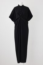 【エンフォルド/ENFOLD】のComfortable Twill ドレープオールインワン ブラック|ID: prp329100004051908 ipo3291000000032818247