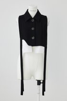 【エンフォルド/ENFOLD】のポリエステルダブルクロス クラシックベスト 人気、トレンドファッション・服の通販 founy(ファニー) ファッション Fashion レディースファッション Fashion for Women アウター Coat / Outerwear Collection レディースジャケット・軽アウター Jackets アシンメトリー Asymmetrical Style クラシカル Classical, Vintage-Inspired クラシック Classic, Timeless Style ジャケット Jacket, Outerwear フィット Fit, Slim Fit ベスト Vest, Waistcoat ポケット Pocket, Pocket Detail エレガント 上品 Elegant thumbnail ブラック|ID: prp329100004051911 ipo3291000000036498943