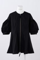 【エンフォルド/ENFOLD】のPEサテン ブラウスブルゾン 人気、トレンドファッション・服の通販 founy(ファニー) ファッション Fashion レディースファッション Fashion for Women アウター Coat / Outerwear Collection レディースジャケット・軽アウター Jackets ブルゾンジャケット・スポーティアウター Blouson Jackets サテン Satin, Glossy Fabric ジャケット Jacket, Outerwear タフタ Taffeta, Structured Fabric フレア Flare, Flared ブルゾン Blouson, Bomber Jacket 切替 Switching, Contrast Panel 羽織 Haori, Light Jacket 軽量 Lightweight, Ultra Light thumbnail ブラック|ID: prp329100004051914 ipo3291000000036758958