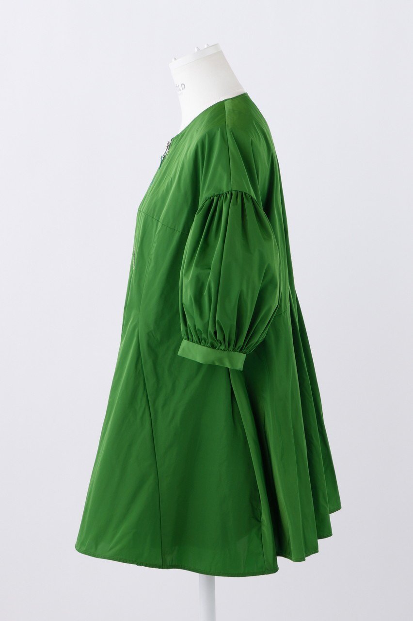 【エンフォルド/ENFOLD】のPEサテン ブラウスブルゾン 人気、トレンドファッション・服の通販 founy(ファニー) 　ファッション　Fashion　レディースファッション　Fashion for Women　アウター　Coat / Outerwear Collection　レディースジャケット・軽アウター　Jackets　ブルゾンジャケット・スポーティアウター　Blouson Jackets　サテン　Satin, Glossy Fabric　ジャケット　Jacket, Outerwear　タフタ　Taffeta, Structured Fabric　フレア　Flare, Flared　ブルゾン　Blouson, Bomber Jacket　切替　Switching, Contrast Panel　羽織　Haori, Light Jacket　軽量　Lightweight, Ultra Light　other-2|ID: prp329100004051914 ipo3291000000036758960