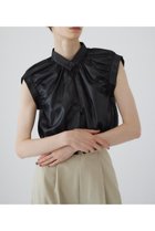 【リムアーク/RIM.ARK】のLeather like compact vest/ベスト 人気、トレンドファッション・服の通販 founy(ファニー) ファッション Fashion レディースファッション WOMEN アウター Coat Outerwear ジャケット Jackets オイル Oil ギャザー Gather ジャケット Jacket ベスト Vest ヴィンテージ Vintage 軽量 Lightweight thumbnail ブラック|ID: prp329100004051915 ipo3291000000027229064