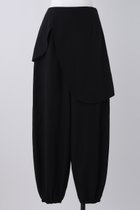 【ナゴンスタンス/nagonstans】のWater Repellent ストレッチ Layered Balloon PT/パンツ 人気、トレンドファッション・服の通販 founy(ファニー) ファッション Fashion レディースファッション Fashion for Women パンツ Pants & Trousers ストレッチ Stretch, Stretchy Fabric ドッキング Docking, Mixed Material thumbnail Black|ID: prp329100004051919 ipo3291000000036542332