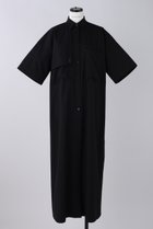 【ナゴンスタンス/nagonstans】のWater Repellent ストレッチ 5分袖 SH DRS/シャツドレス Black|ID: prp329100004051920 ipo3291000000036671223