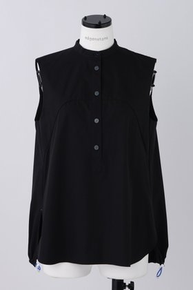 【ナゴンスタンス/nagonstans】のWater Repellent ストレッチ タックノースリーブ BL/ブラウス 人気、トレンドファッション・服の通販 founy(ファニー) ファッション Fashion レディースファッション Fashion for Women トップス・カットソー Cut & Sew Tops キャミソール&ノースリーブ Camisoles & Sleeveless Tops シャツ・ブラウス・オフィスカジュアル Elegant Blouses & Button-Ups ショート Short, Short Length ストレッチ Stretch, Stretchy Fabric スリーブ Sleeve, Long Sleeve / Short Sleeve ノースリーブ Sleeveless, No-Sleeve |ID:prp329100004051921