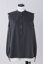 【ナゴンスタンス/nagonstans】のWater Repellent ストレッチ タックノースリーブ BL/ブラウス Cement|ID: prp329100004051921 ipo3291000000036724272