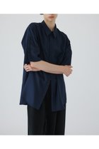 【リムアーク/RIM.ARK】のHalf sleeve stitch SH/シャツ 人気、トレンドファッション・服の通販 founy(ファニー) ファッション Fashion レディースファッション WOMEN トップス・カットソー Tops/Tshirt シャツ/ブラウス Shirts/Blouses ショート Short スタイリッシュ Stylish スリーブ Sleeve セットアップ Set Up ハーフ Half 半袖 Short Sleeve thumbnail ダークネイビー|ID: prp329100004051928 ipo3291000000027229103