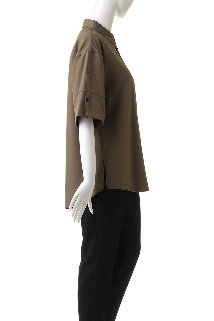【リムアーク/RIM.ARK】のHalf sleeve stitch SH/シャツ 人気、トレンドファッション・服の通販 founy(ファニー) 　ファッション　Fashion　レディースファッション　Fashion for Women　トップス・カットソー　Cut & Sew Tops　シャツ・ブラウス・オフィスカジュアル　Elegant Blouses & Button-Ups　ショート　Short, Short Length　スタイリッシュ　Stylish, Fashionable　スリーブ　Sleeve, Long Sleeve / Short Sleeve　セットアップ　Set-Up, Coordinated Outfit　ハーフ　Half, Half-Length　半袖　Short Sleeve, Half Sleeve　other-3|ID: prp329100004051928 ipo3291000000032879505