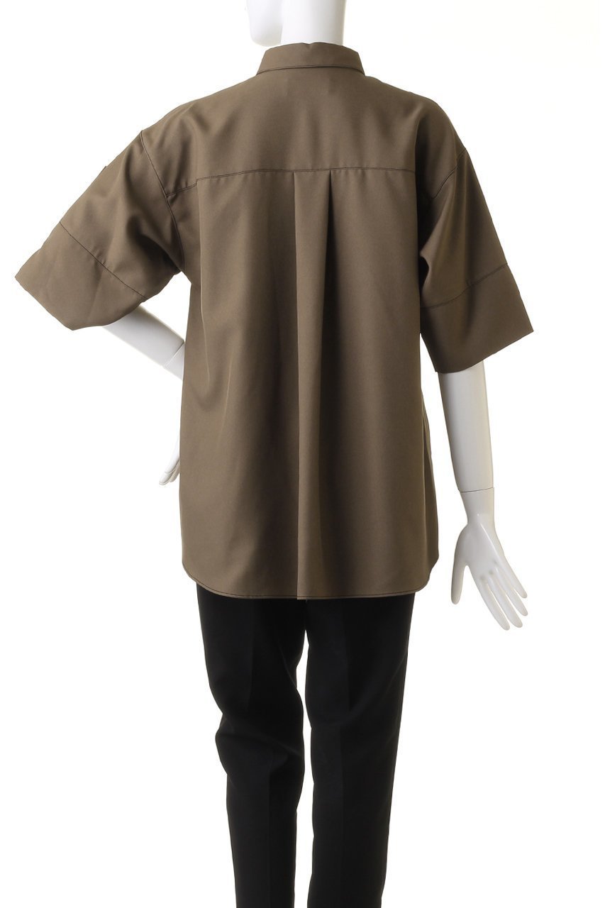 【リムアーク/RIM.ARK】のHalf sleeve stitch SH/シャツ 人気、トレンドファッション・服の通販 founy(ファニー) 　ファッション　Fashion　レディースファッション　Fashion for Women　トップス・カットソー　Cut & Sew Tops　シャツ・ブラウス・オフィスカジュアル　Elegant Blouses & Button-Ups　ショート　Short, Short Length　スタイリッシュ　Stylish, Fashionable　スリーブ　Sleeve, Long Sleeve / Short Sleeve　セットアップ　Set-Up, Coordinated Outfit　ハーフ　Half, Half-Length　半袖　Short Sleeve, Half Sleeve　other-4|ID: prp329100004051928 ipo3291000000032879511