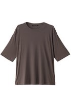 【ミズイロ インド/mizuiro ind】のgauze crew neck half slv T Tシャツ beige|ID:prp329100004051931