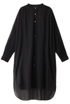 【ミズイロ インド/mizuiro ind】のstand collar gather OP ワンピース black|ID: prp329100004051932 ipo3291000000032895066