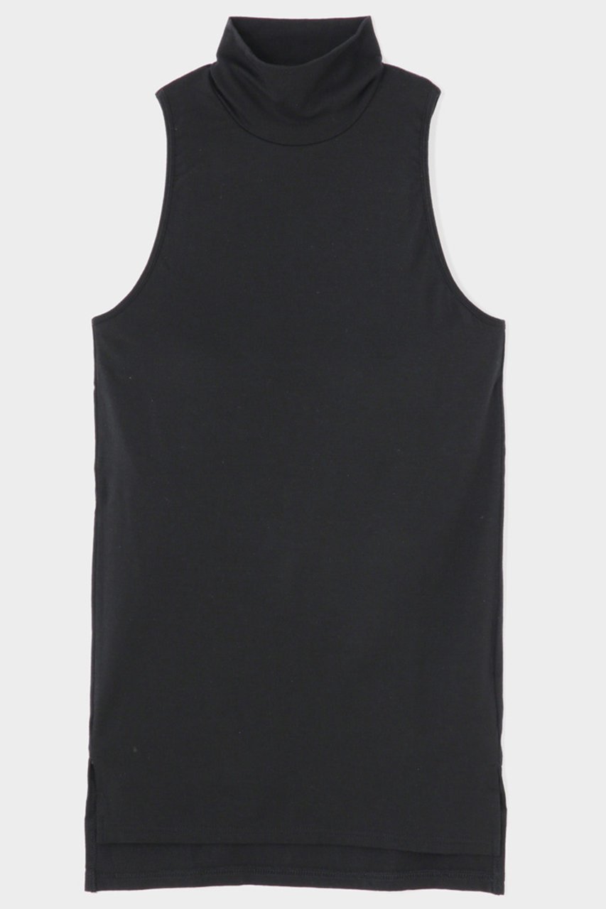 【ル フィル/LE PHIL】のカップインハイネックトップ インテリア・キッズ・メンズ・レディースファッション・服の通販 founy(ファニー) 　ファッション　Fashion　レディースファッション　Fashion for Women　トップス・カットソー　Cut & Sew Tops　キャミソール&ノースリーブ　Camisoles & Sleeveless Tops　シャツ・ブラウス・オフィスカジュアル　Elegant Blouses & Button-Ups　ロングTシャツ・Tシャツ　Longline T-Shirts & Tees　カットソー・ベーシックTシャツ　Cut-and-Sewn Tops / Stretch Tees & Basics　アメリカン　American Style　キャミソール　Camisole, Spaghetti Strap Top　ジャケット　Jacket, Outerwear　ストレッチ　Stretch, Stretchy Fabric　スリーブ　Sleeve, Long Sleeve / Short Sleeve　タンク　Tank Top, Sleeveless Top　ハイネック　High Neck, Mock Neck　ベーシック　Basic, Essential　エレガント 上品　Elegant　ブラック|ID: prp329100004051947 ipo3291000000036128376