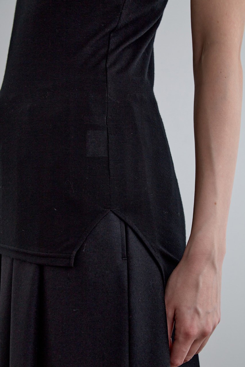 【ル フィル/LE PHIL】のカップインハイネックトップ 人気、トレンドファッション・服の通販 founy(ファニー) 　ファッション　Fashion　レディースファッション　Fashion for Women　トップス・カットソー　Cut & Sew Tops　キャミソール&ノースリーブ　Camisoles & Sleeveless Tops　シャツ・ブラウス・オフィスカジュアル　Elegant Blouses & Button-Ups　ロングTシャツ・Tシャツ　Longline T-Shirts & Tees　カットソー・ベーシックTシャツ　Cut-and-Sewn Tops / Stretch Tees & Basics　アメリカン　American Style　キャミソール　Camisole, Spaghetti Strap Top　ジャケット　Jacket, Outerwear　ストレッチ　Stretch, Stretchy Fabric　スリーブ　Sleeve, Long Sleeve / Short Sleeve　タンク　Tank Top, Sleeveless Top　ハイネック　High Neck, Mock Neck　ベーシック　Basic, Essential　エレガント 上品　Elegant　other-5|ID: prp329100004051947 ipo3291000000036128382