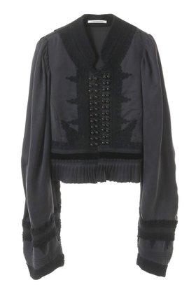 【カレンテージ/CURRENTAGE】のコードエンブロイダリーブラウス 人気、トレンドファッション・服の通販 founy(ファニー) ファッション Fashion レディースファッション Fashion for Women トップス・カットソー Cut & Sew Tops シャツ・ブラウス・オフィスカジュアル Elegant Blouses & Button-Ups キュプラ Cupro, Eco Fabric ジャケット Jacket, Outerwear スリーブ Sleeve, Long Sleeve / Short Sleeve ドレープ Drape, Draping Fabric プリーツ Pleats, Pleated ベスト Vest, Waistcoat ペプラム Peplum, Flared Hem モダン Modern, Contemporary ロング Long, Long-Length |ID:prp329100004051963