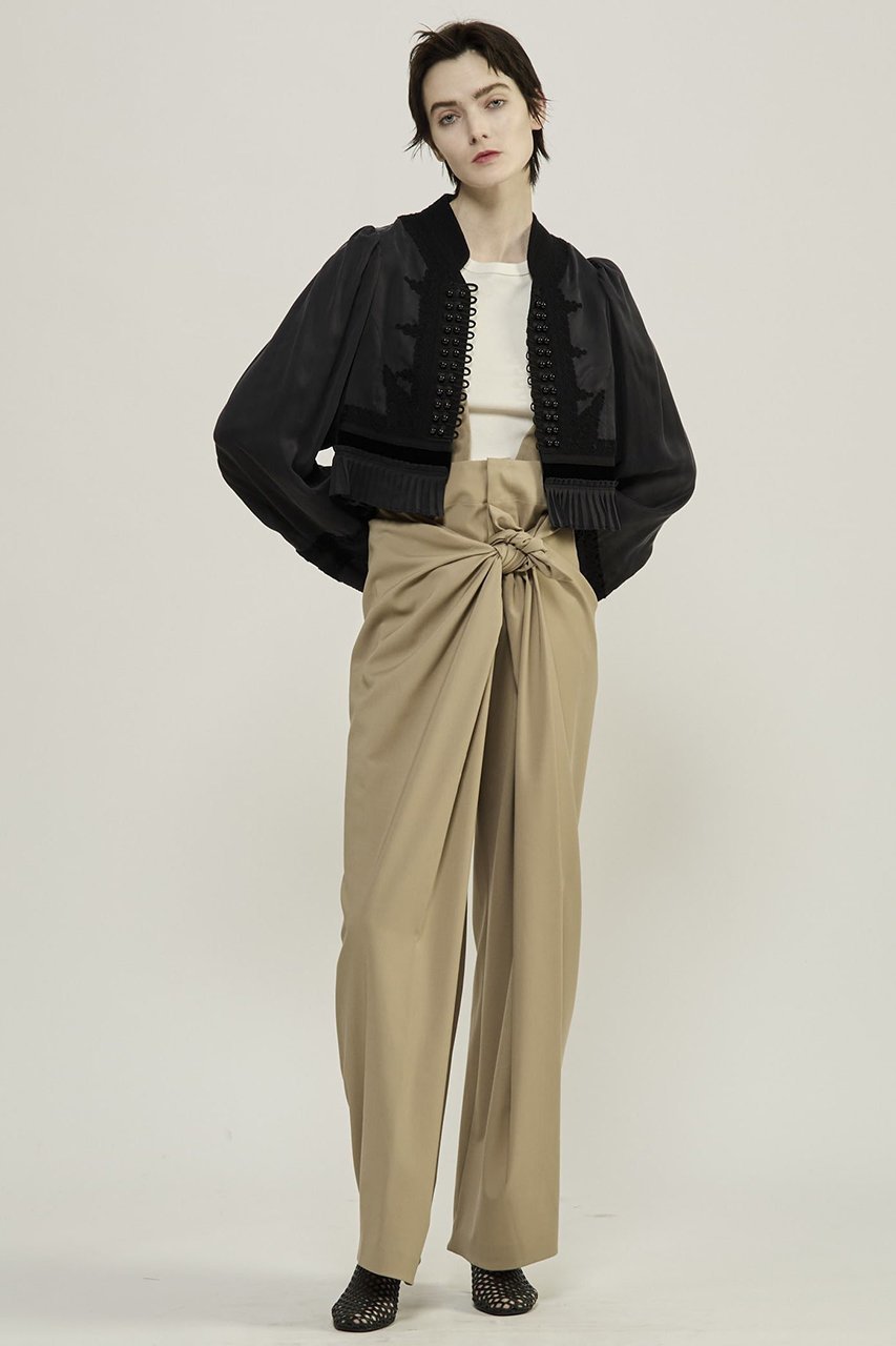 【カレンテージ/CURRENTAGE】のコードエンブロイダリーブラウス 人気、トレンドファッション・服の通販 founy(ファニー) ファッション Fashion レディースファッション Fashion for Women トップス・カットソー Cut & Sew Tops シャツ・ブラウス・オフィスカジュアル Elegant Blouses & Button-Ups キュプラ Cupro, Eco Fabric ジャケット Jacket, Outerwear スリーブ Sleeve, Long Sleeve / Short Sleeve ドレープ Drape, Draping Fabric プリーツ Pleats, Pleated ベスト Vest, Waistcoat ペプラム Peplum, Flared Hem モダン Modern, Contemporary ロング Long, Long-Length other-7|ID: prp329100004051963 ipo3291000000036071684