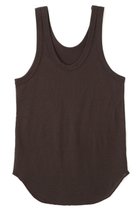 【エトレトウキョウ/ETRE TOKYO】のテレコラウンドネックタンクトップ 人気、トレンドファッション・服の通販 founy(ファニー) ファッション Fashion レディースファッション Fashion for Women トップス・カットソー Cut & Sew Tops キャミソール&ノースリーブ Camisoles & Sleeveless Tops シャツ・ブラウス・オフィスカジュアル Elegant Blouses & Button-Ups ロングTシャツ・Tシャツ Longline T-Shirts & Tees カットソー・ベーシックTシャツ Cut-and-Sewn Tops / Stretch Tees & Basics なめらか Smooth, Silky Texture インナー Innerwear キャミソール Camisole, Spaghetti Strap Top ジャケット Jacket, Outerwear タンク Tank Top, Sleeveless Top テレコ Ribbed, Rib Stitch フィット Fit, Slim Fit ベスト Vest, Waistcoat ベーシック Basic, Essential ラウンド Round, Round Neck thumbnail ブラウン|ID: prp329100004052677 ipo3291000000035735200