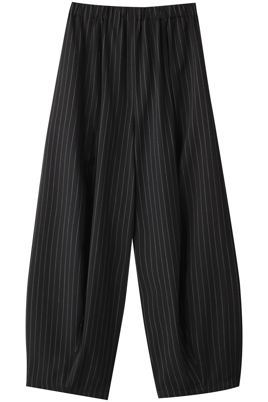 【カレンソロジー/Curensology】のTWストライプドロスト インテリア・キッズ・メンズ・レディースファッション・服の通販 founy(ファニー) 　ファッション　Fashion　レディースファッション　Fashion for Women　パンツ　Pants & Trousers　カットソー　Cut and Sewn Top　クロップド　Cropped, Short Length　ストライプ　Stripe, Striped Pattern　マニッシュ　Mannish, Boyish　エレガント 上品　Elegant　ブラック|ID: prp329100004052698 ipo3291000000032818020