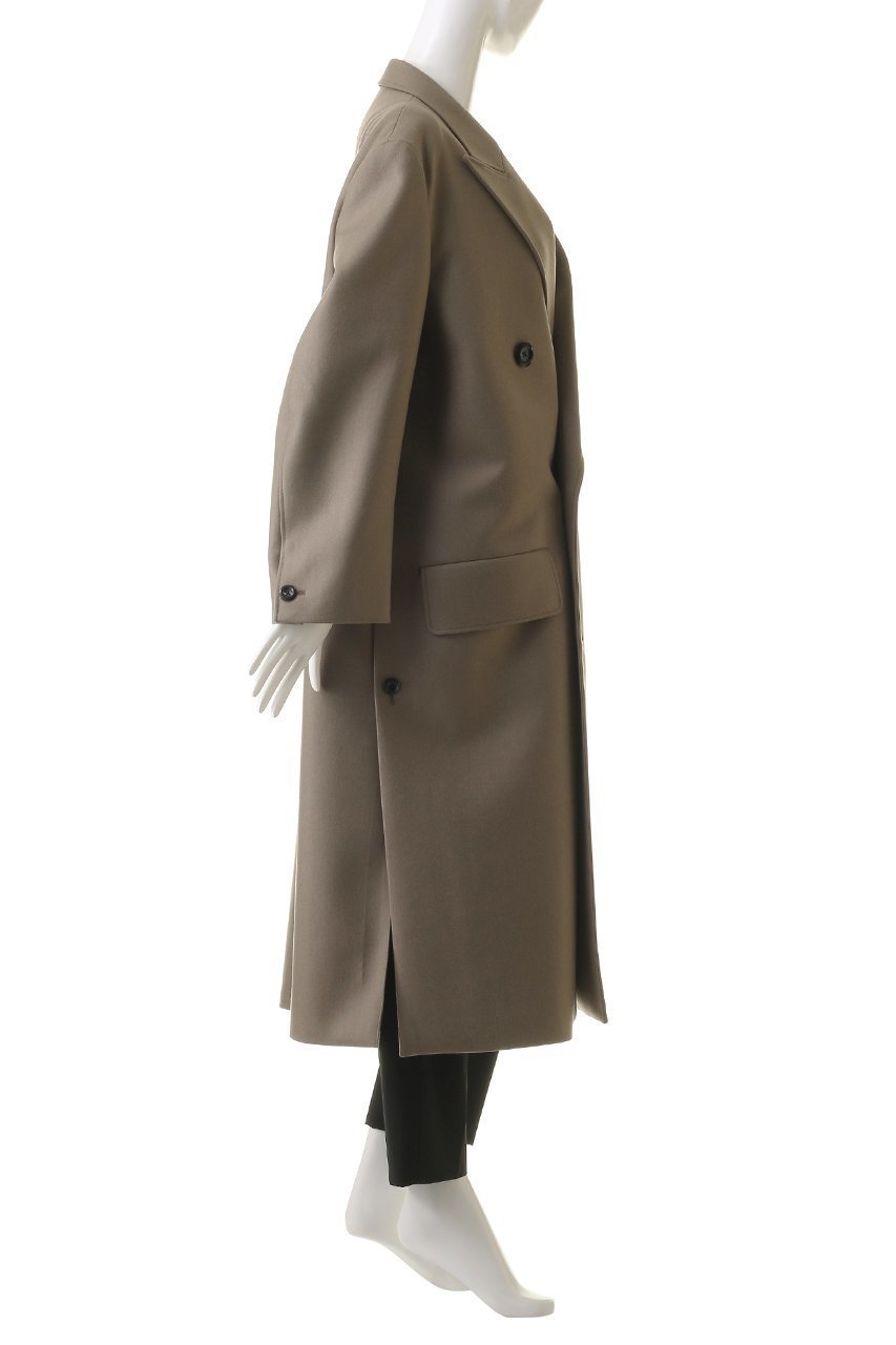 【ザ リラクス/THE RERACS】のダブルピークドテーラードコート 人気、トレンドファッション・服の通販 founy(ファニー) 　ファッション　Fashion　レディースファッション　Fashion for Women　アウター　Coat / Outerwear Collection　コート・ロングコート・ピーコート　Long Coats, Peacoats & More　スリット　Slit, Slit Detail　マニッシュ　Mannish, Boyish　ロング　Long, Long-Length　other-4|ID: prp329100004053607 ipo3291000000032948296