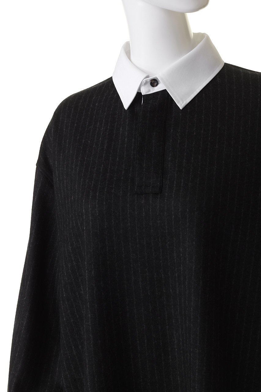 【ザ リラクス/THE RERACS】のクレリックポロドレス 人気、トレンドファッション・服の通販 founy(ファニー) 　ファッション　Fashion　レディースファッション　WOMEN　ワンピース　Dress　ドレス　Party Dresses　チュニック　Tunic　ストライプ　Stripe　チュニック　Tunic　トレンド　Trend　ドレス　Dress　モダン　Modern　ロング　Long　other-5|ID: prp329100004053627 ipo3291000000031400919