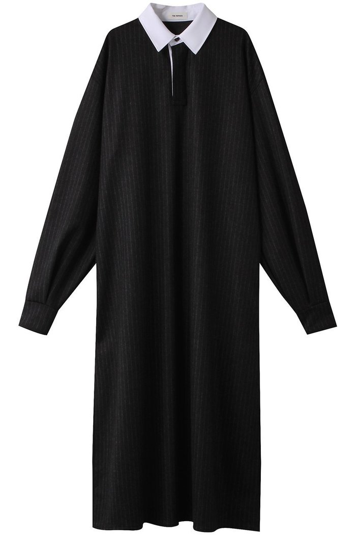 【ザ リラクス/THE RERACS】のクレリックポロドレス インテリア・キッズ・メンズ・レディースファッション・服の通販 founy(ファニー) https://founy.com/ ファッション Fashion レディースファッション Fashion for Women ワンピース Dresses フォーマル・パーティードレス・結婚式用ドレス Elegant & Casual Dresses チュニック Tunic Tops & Dresses ストライプ Stripe, Striped Pattern チュニック Tunic, Long Top トレンド Trend, Trending Now ドレス Dress, One-Piece モダン Modern, Contemporary ロング Long, Long-Length |ID: prp329100004053627 ipo3291000000032894815