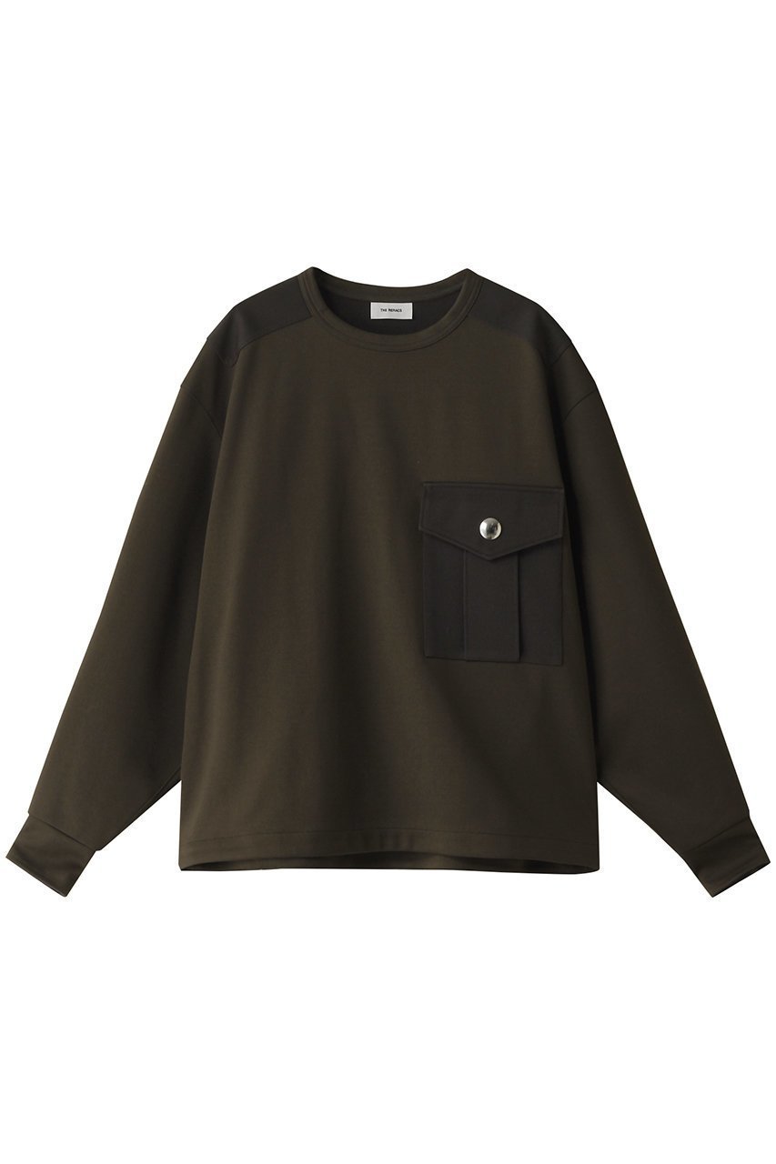 【ザ リラクス/THE RERACS】のポケットコマンドロングスリーブTシャツ 人気、トレンドファッション・服の通販 founy(ファニー) 　ファッション　Fashion　レディースファッション　Fashion for Women　トップス・カットソー　Cut & Sew Tops　シャツ・ブラウス・オフィスカジュアル　Elegant Blouses & Button-Ups　ロングTシャツ・Tシャツ　Longline T-Shirts & Tees　カットソー・ベーシックTシャツ　Cut-and-Sewn Tops / Stretch Tees & Basics　スリーブ　Sleeve, Long Sleeve / Short Sleeve　フロント　Front, Front Design　ポケット　Pocket, Pocket Detail　ロング　Long, Long-Length　定番　Standard, Basic Item　 other-1|ID: prp329100004053629 ipo3291000000032895829