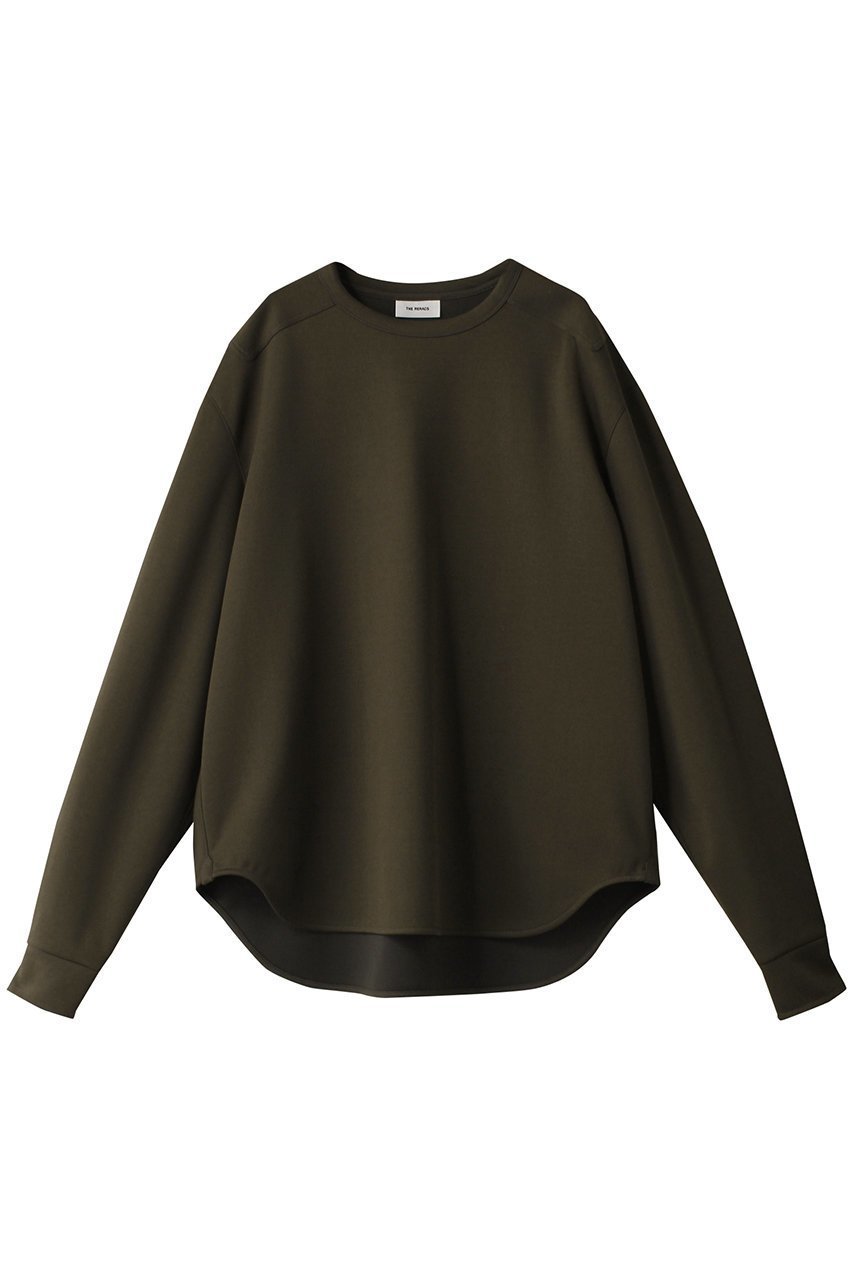 【ザ リラクス/THE RERACS / MEN】の【MEN】コマンドロングスリーブTシャツ インテリア・キッズ・メンズ・レディースファッション・服の通販 founy(ファニー) 　ファッション　Fashion　メンズファッション　Fashion for Men　トップス・カットソー　Cut & Sew Tops　メンズシャツ　Shirts　スリーブ　Sleeve, Long Sleeve / Short Sleeve　バランス　Balance, Style Balance　フォルム　Silhouette, Form　ロング　Long, Long-Length　ワイド　Wide, Wide Fit　定番　Standard, Basic Item　カーキ|ID: prp329100004053642 ipo3291000000032894919