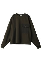 【ザ リラクス/THE RERACS / MEN】の【MEN】ポケットコマンドロングスリーブTシャツ カーキ|ID:prp329100004053643