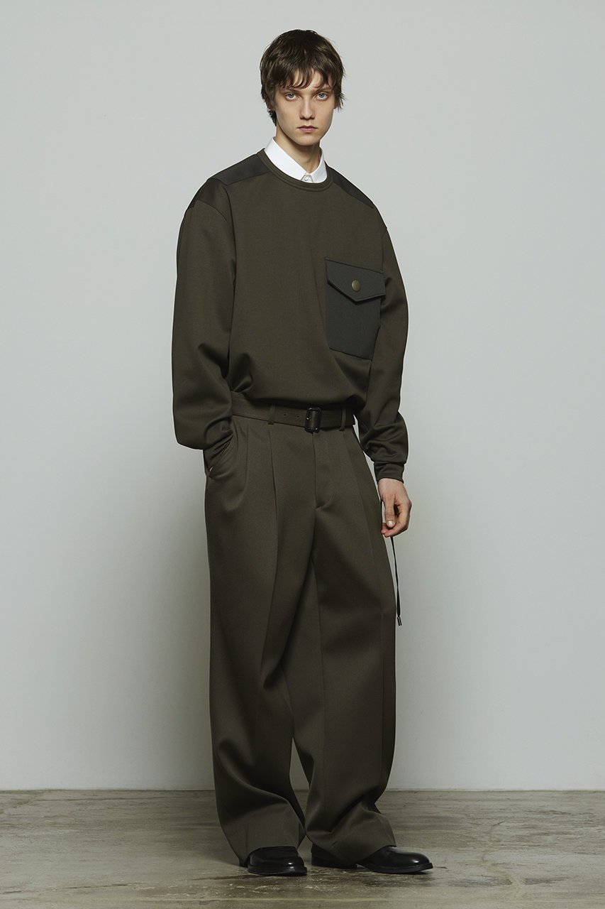【ザ リラクス/THE RERACS / MEN】の【MEN】ベルテッドタックスラックス 人気、トレンドファッション・服の通販 founy(ファニー) 　ファッション　Fashion　メンズファッション　Fashion for Men　ボトムス　Bottoms　シンプル　Simple, Minimal　スラックス　Slacks, Dress Pants　トレンド　Trend, Trending Now　ワイド　Wide, Wide Fit　other-7|ID: prp329100004053649 ipo3291000000032817864