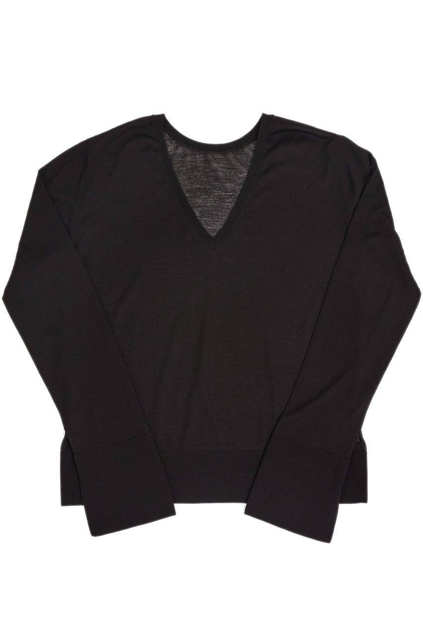 【ザ ストア バイ シー/THE STORE by C】の2wayシアーニットプルオーバー インテリア・キッズ・メンズ・レディースファッション・服の通販 founy(ファニー) ファッション Fashion レディースファッション Fashion for Women トップス・カットソー Cut & Sew Tops ニット Knit Tops & Sweaters カジュアルプルオーバー・ニットトップス Pullovers & Knit Tops / Casual Pullovers シアー Sheer, See-Through シンプル Simple, Minimal スペシャル Special, Limited Edition スリット Slit, Slit Detail ダブル Double, Double-Breasted フレア Flare, Flared フロント Front, Front Design ブラウン|ID: prp329100004053726 ipo3291000000032933754