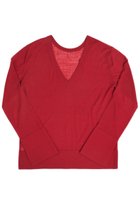 【ザ ストア バイ シー/THE STORE by C】の2wayシアーニットプルオーバー レッド|ID: prp329100004053726 ipo3291000000032933768