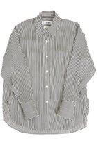 【ザ ストア バイ シー/THE STORE by C】のベーシックシャツプレミアム ブラックストライプ|ID: prp329100004053727 ipo3291000000032901146