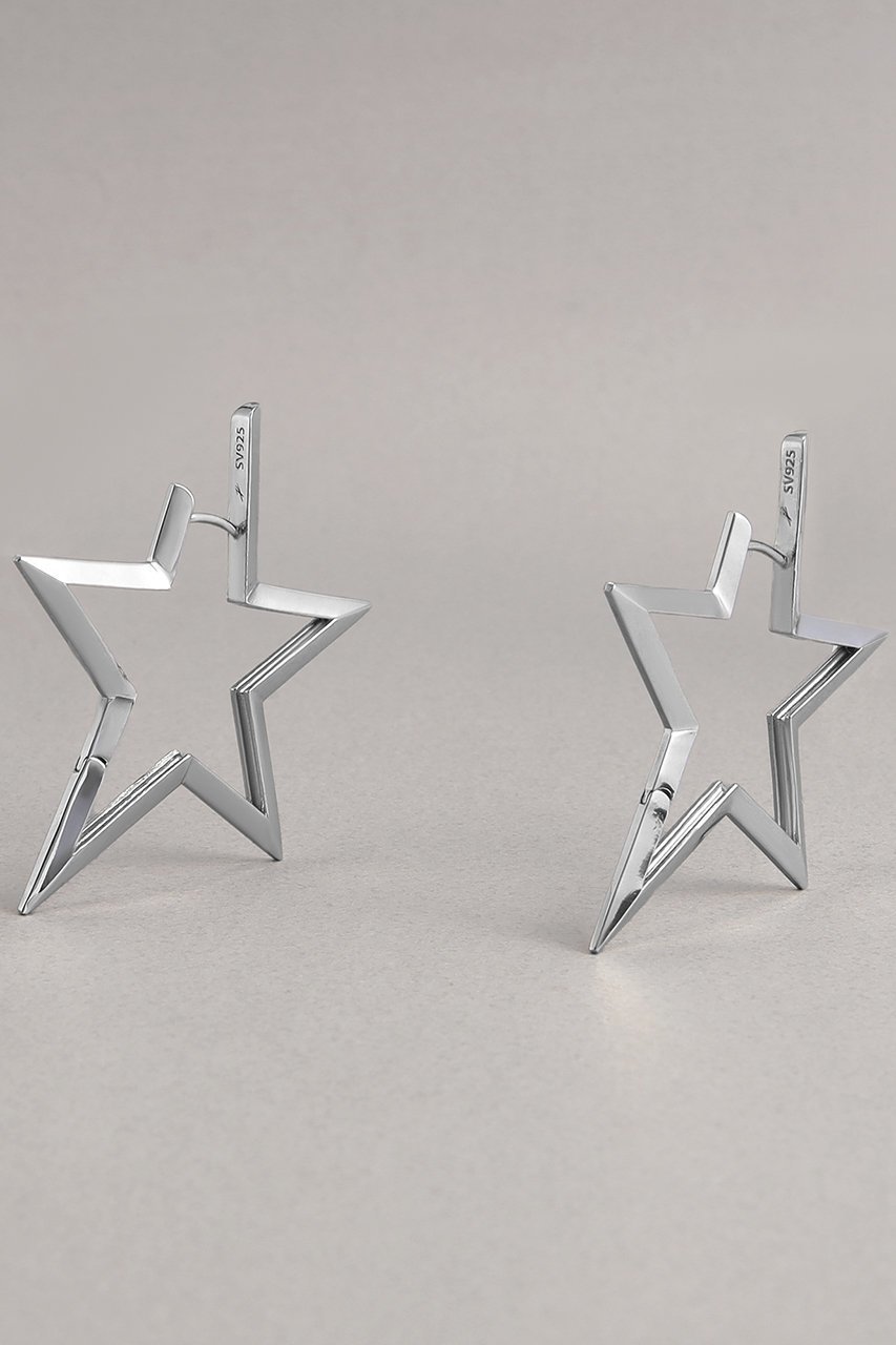 【プラス ヴァンドーム/Plus Vendome】のFINELINETATTOO STAR ピアス 人気、トレンドファッション・服の通販 founy(ファニー) 　ファッション　Fashion　レディースファッション　Fashion for Women　ジュエリー　Jewelry　ファッションリング　Fashion Rings　イヤリング・フープ・ドロップタイプ　Hoop, Drop & Clip Earrings　イヤリング　Earrings　コーティング　Coating, Coated Finish　シルバー　Silver, Metallic Silver　シンプル　Simple, Minimal　スタイリッシュ　Stylish, Fashionable　モダン　Modern, Contemporary　モチーフ　Motif, Design Theme　other-5|ID: prp329100004053733 ipo3291000000035758283