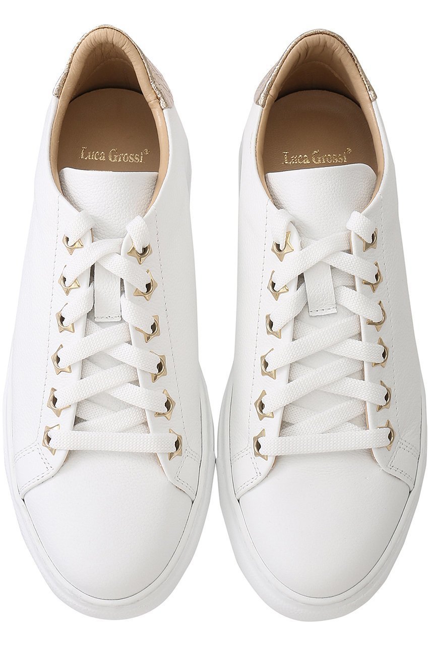 【ルカグロッシ/LucaGrossi】のレースアップスニーカー 人気、トレンドファッション・服の通販 founy(ファニー) 　ファッション　Fashion　レディースファッション　Fashion for Women　スニーカー　Sneakers, Trainers　フラット　Flat, Flat Shoes　other-2|ID: prp329100004053740 ipo3291000000036037845