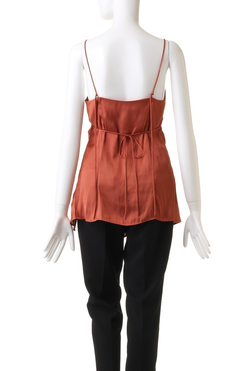 【クラネ/CLANE】のDRAPE SATIN CAMISOLE TOPS シャツ/ブラウス 人気、トレンドファッション・服の通販 founy(ファニー) 　ファッション　Fashion　レディースファッション　Fashion for Women　トップス・カットソー　Cut & Sew Tops　キャミソール&ノースリーブ　Camisoles & Sleeveless Tops　シャツ・ブラウス・オフィスカジュアル　Elegant Blouses & Button-Ups　なめらか　Smooth, Silky Texture　カットソー　Cut and Sewn Top　ギャザー　Gathered, Ruffled　サテン　Satin, Glossy Fabric　ドレープ　Drape, Draping Fabric　ノースリーブ　Sleeveless, No-Sleeve　エレガント 上品　Elegant　other-4|ID: prp329100004053749 ipo3291000000035719972