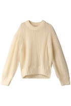 【メゾンスペシャル/MAISON SPECIAL】のTulle Layered Low Gauge Reversible Knit Pullover/チュールレイヤーローゲージリバーシブルプルオーバーニット WHT(ホワイト)|ID: prp329100004054632 ipo3291000000035067373