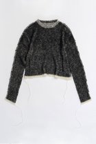 【メゾンスペシャル/MAISON SPECIAL】のReversible Mohair Knit Pullover/リバーシブルモヘアニットプルオーバー BLK(ブラック)|ID: prp329100004054633 ipo3291000000027287096