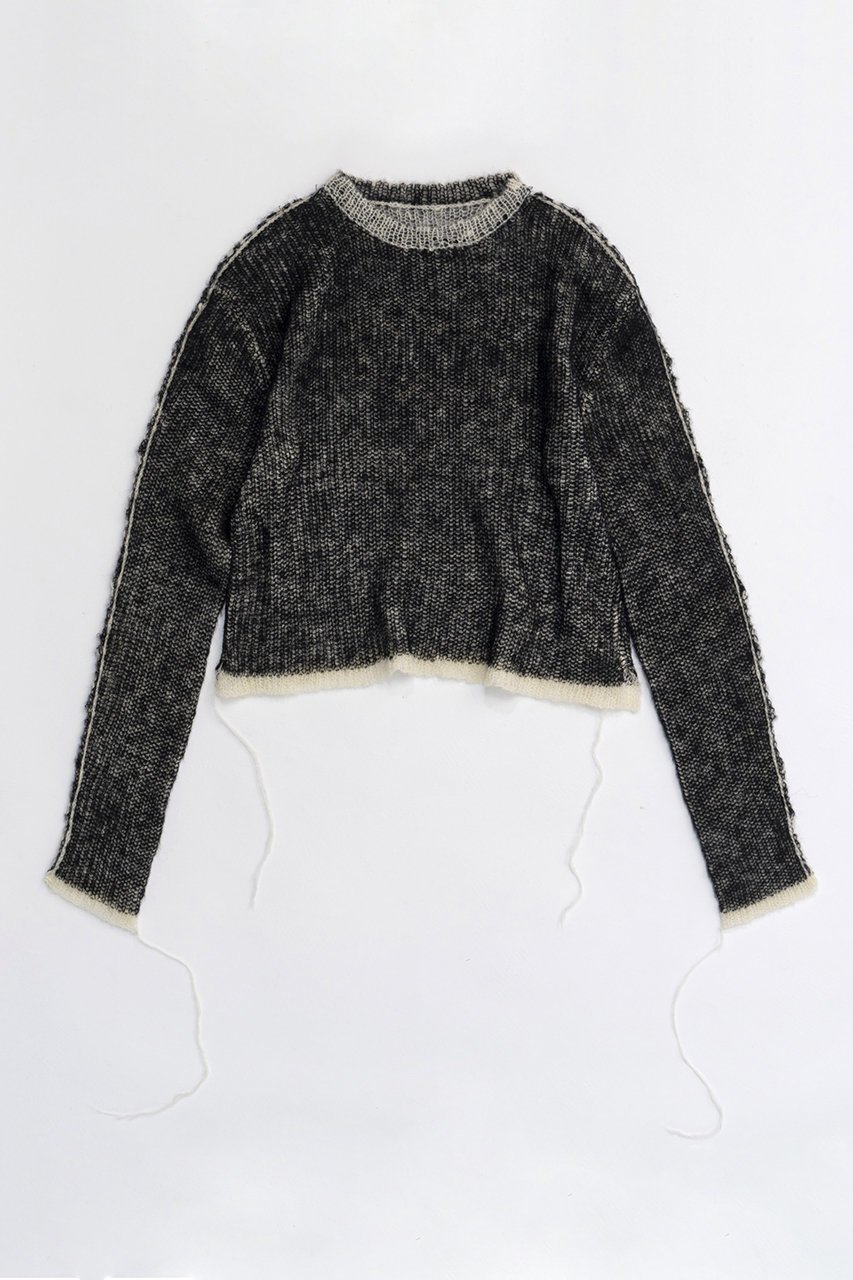 【メゾンスペシャル/MAISON SPECIAL】のReversible Mohair Knit Pullover/リバーシブルモヘアニットプルオーバー インテリア・キッズ・メンズ・レディースファッション・服の通販 founy(ファニー) 　ファッション　Fashion　レディースファッション　WOMEN　トップス・カットソー　Tops/Tshirt　ニット　Knit Tops　プルオーバー　Pullover　シンプル　Simple　モヘア　Mohair　BLK(ブラック)|ID: prp329100004054633 ipo3291000000027287096