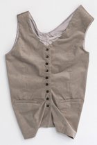 【メゾンスペシャル/MAISON SPECIAL】のCorduroy Asymmetry Vest/コーデュロイアシンメトリーベスト 人気、トレンドファッション・服の通販 founy(ファニー) ファッション Fashion レディースファッション WOMEN アウター Coat Outerwear ジャケット Jackets アシンメトリー Asymmetry オフショルダー Off Shoulder 秋 Autumn/Fall カットソー Cut And Sew カーゴパンツ Cargo Pants コーデュロイ Corduroy ジャケット Jacket セットアップ Set Up ベスト Vest おすすめ Recommend thumbnail BGE(ベージュ)|ID: prp329100004054635 ipo3291000000027287105