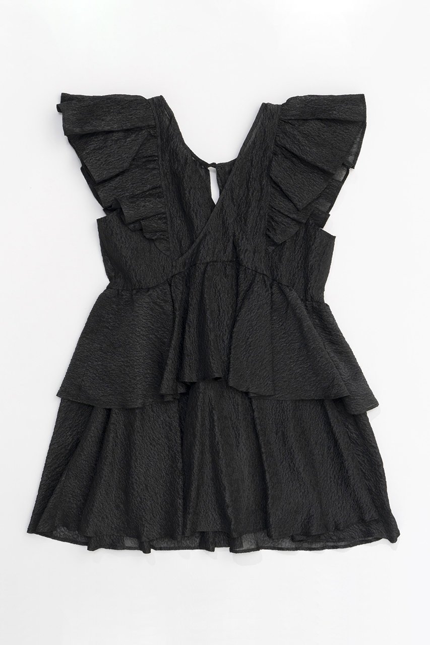 【メゾンスペシャル/MAISON SPECIAL】のJacquard Tunic/ジャガードチュニック インテリア・キッズ・メンズ・レディースファッション・服の通販 founy(ファニー) 　ファッション　Fashion　レディースファッション　Fashion for Women　トップス・カットソー　Cut & Sew Tops　キャミソール&ノースリーブ　Camisoles & Sleeveless Tops　シャツ・ブラウス・オフィスカジュアル　Elegant Blouses & Button-Ups　おすすめ　Recommended / Our Picks　チュニック　Tunic, Long Top　ノースリーブ　Sleeveless, No-Sleeve　エレガント 上品　Elegant　BLK(ブラック)|ID: prp329100004054639 ipo3291000000035823369