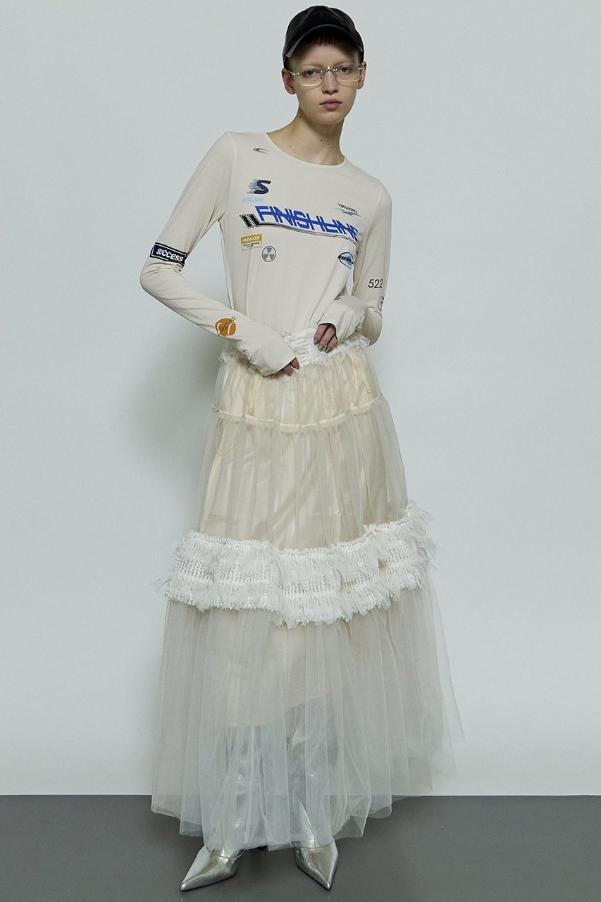 【メゾンスペシャル/MAISON SPECIAL】の2way Tiered Dress/2WAYティアードワンピース 人気、トレンドファッション・服の通販 founy(ファニー) 　ファッション　Fashion　レディースファッション　Fashion for Women　ワンピース　Dresses　フォーマル・パーティードレス・結婚式用ドレス　Elegant & Casual Dresses　チュニック　Tunic Tops & Dresses　オケージョン　Occasion Wear　ストレッチ　Stretch, Stretchy Fabric　チュニック　Tunic, Long Top　チュール　Tulip, Tulip Motif　ティアードワンピース　Tiered Dress, Flared Dress　ラップ　Wrap, Wrap Design　ロング　Long, Long-Length　other-3|ID: prp329100004054643 ipo3291000000032888317