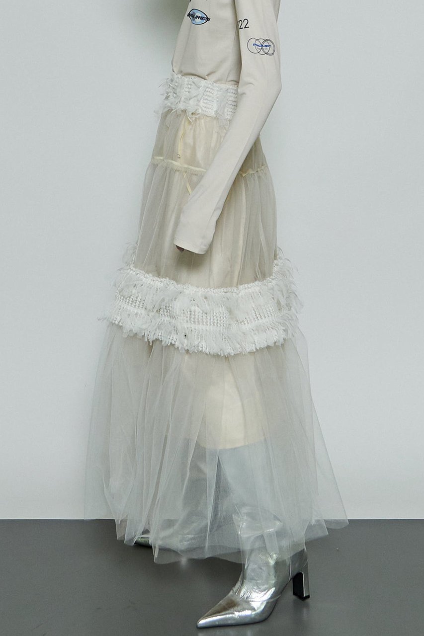 【メゾンスペシャル/MAISON SPECIAL】の2way Tiered Dress/2WAYティアードワンピース 人気、トレンドファッション・服の通販 founy(ファニー) 　ファッション　Fashion　レディースファッション　Fashion for Women　ワンピース　Dresses　フォーマル・パーティードレス・結婚式用ドレス　Elegant & Casual Dresses　チュニック　Tunic Tops & Dresses　オケージョン　Occasion Wear　ストレッチ　Stretch, Stretchy Fabric　チュニック　Tunic, Long Top　チュール　Tulip, Tulip Motif　ティアードワンピース　Tiered Dress, Flared Dress　ラップ　Wrap, Wrap Design　ロング　Long, Long-Length　other-4|ID: prp329100004054643 ipo3291000000032888320