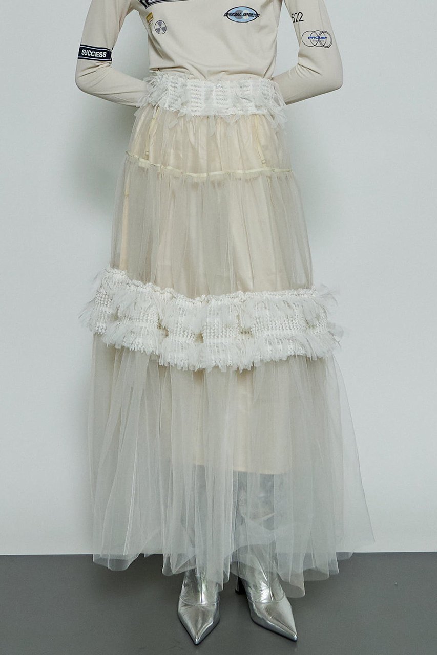 【メゾンスペシャル/MAISON SPECIAL】の2way Tiered Dress/2WAYティアードワンピース 人気、トレンドファッション・服の通販 founy(ファニー) 　ファッション　Fashion　レディースファッション　Fashion for Women　ワンピース　Dresses　フォーマル・パーティードレス・結婚式用ドレス　Elegant & Casual Dresses　チュニック　Tunic Tops & Dresses　オケージョン　Occasion Wear　ストレッチ　Stretch, Stretchy Fabric　チュニック　Tunic, Long Top　チュール　Tulip, Tulip Motif　ティアードワンピース　Tiered Dress, Flared Dress　ラップ　Wrap, Wrap Design　ロング　Long, Long-Length　other-7|ID: prp329100004054643 ipo3291000000032888330