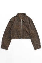 【メゾンスペシャル/MAISON SPECIAL】のLeopard Compact Silhouette Jacket/レオパードコンパクトジャケット MLT1(マルチカラー)|ID:prp329100004054646