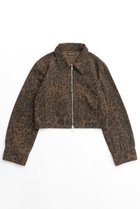 【メゾンスペシャル/MAISON SPECIAL】のLeopard Compact Silhouette Jacket/レオパードコンパクトジャケット MLT1(マルチカラー)|ID: prp329100004054646 ipo3291000000032951675