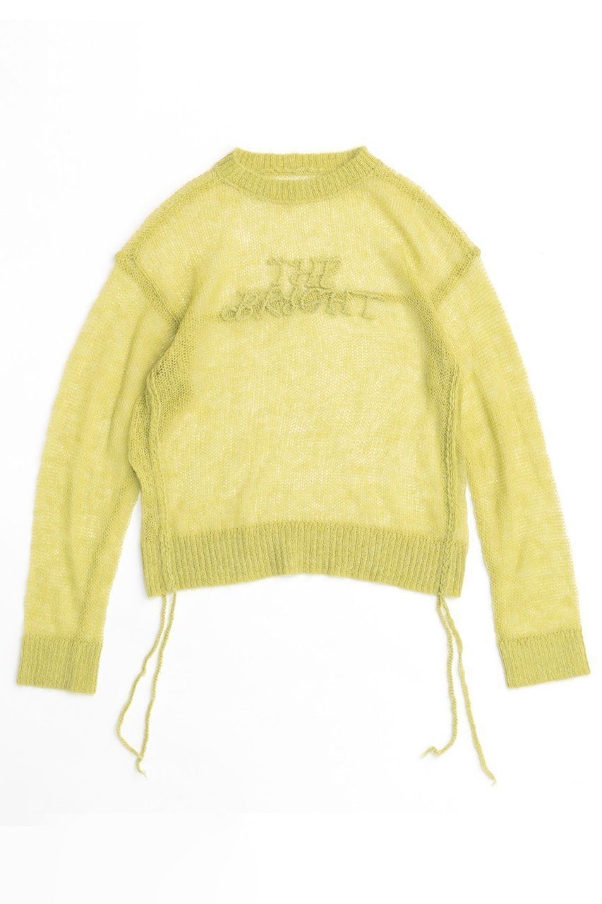 【メゾンスペシャル/MAISON SPECIAL】のBright Logo Sheer Knitwear/ブライトロゴシアーニット インテリア・キッズ・メンズ・レディースファッション・服の通販 founy(ファニー) 　ファッション　Fashion　レディースファッション　WOMEN　トップス・カットソー　Tops/Tshirt　ニット　Knit Tops　プルオーバー　Pullover　インナー　Inner　秋　Autumn/Fall　キャミソール　Camisole　シアー　Sheer　ワンポイント　One Point　A/W・秋冬　Aw・Autumn/Winter・Fw・Fall-Winter　再入荷　Restock/Back In Stock/Re Arrival　PST(ピスタチオ)|ID: prp329100004054650 ipo3291000000027287152