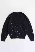 【メゾンスペシャル/MAISON SPECIAL】のSparkling Bijou Knit Cardigan/キラキラビジューカーディガン BLK(ブラック)|ID: prp329100004054651 ipo3291000000027287155