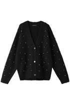 【メゾンスペシャル/MAISON SPECIAL】のSparkling Bijou Knit Cardigan/キラキラビジューカーディガン BLK(ブラック)|ID: prp329100004054651 ipo3291000000036098562
