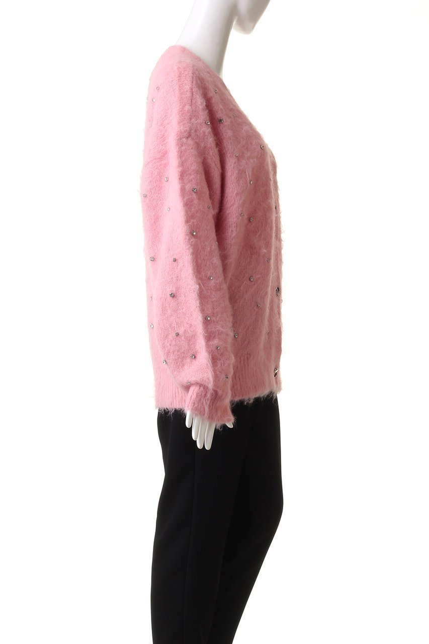 【メゾンスペシャル/MAISON SPECIAL】のSparkling Bijou Knit Cardigan/キラキラビジューカーディガン 人気、トレンドファッション・服の通販 founy(ファニー) 　ファッション　Fashion　レディースファッション　Fashion for Women　トップス・カットソー　Cut & Sew Tops　ニット　Knit Tops & Sweaters　カーディガン・羽織り　Layered Style Cardigans　カーディガン　Cardigan, Knitwear　ビジュー　Bijou, Jewel-like Accent　other-3|ID: prp329100004054651 ipo3291000000036098565