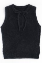 【メゾンスペシャル/MAISON SPECIAL】のFox Cashmere Knit Vest/フォックスカシミヤニットベスト BLK(ブラック)|ID:prp329100004054654