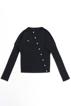 【メゾンスペシャル/MAISON SPECIAL】のAsymmetry Knit Cardigan/アシンメトリーニットカーディガン BLK(ブラック)|ID:prp329100004054662